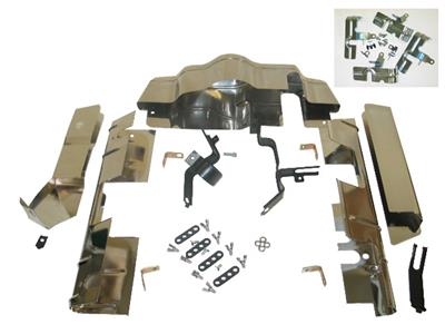 1960 Corvette Ignition Shield Kit (without Fuel Injection)