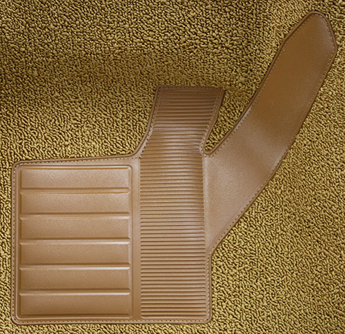 1968 Corvette Front Carpet Set 80/20 With Pad 