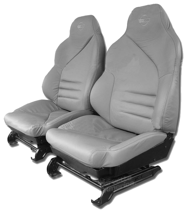 1994-1996 Corvette Leather Sport Seat Cover Set  with Foam