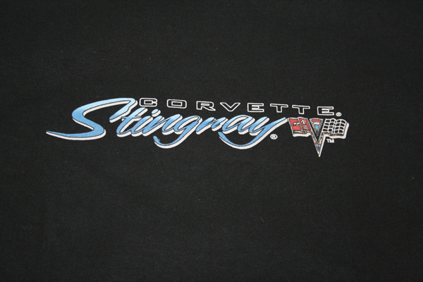 0 Corvette T-Shirt Corvette Stingray BLACK
